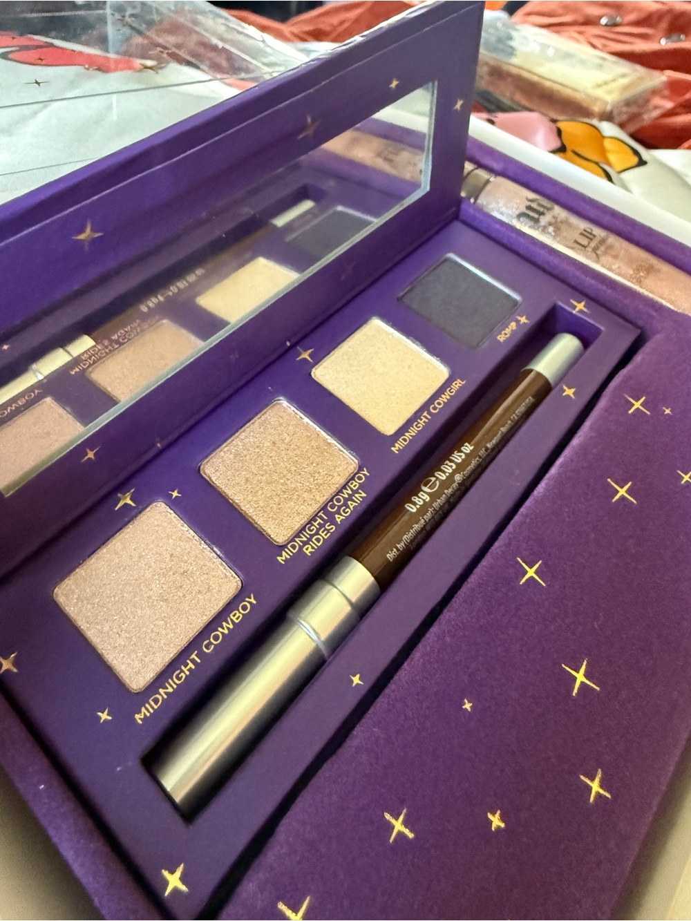 Urban Decay Midnight Cowboy Gift Set NEW Rare Discontinued Holiday Palette - Picture 2 of 6